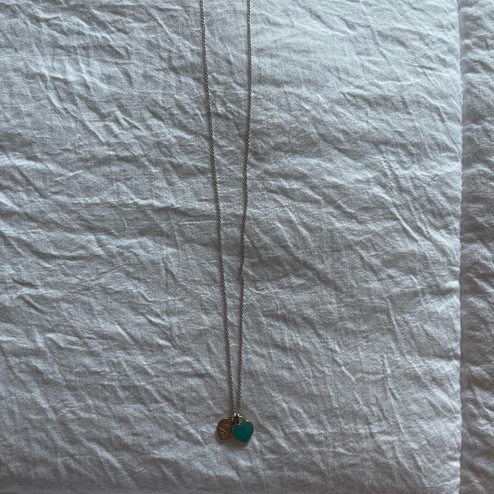 Tiffany mini heart necklace
